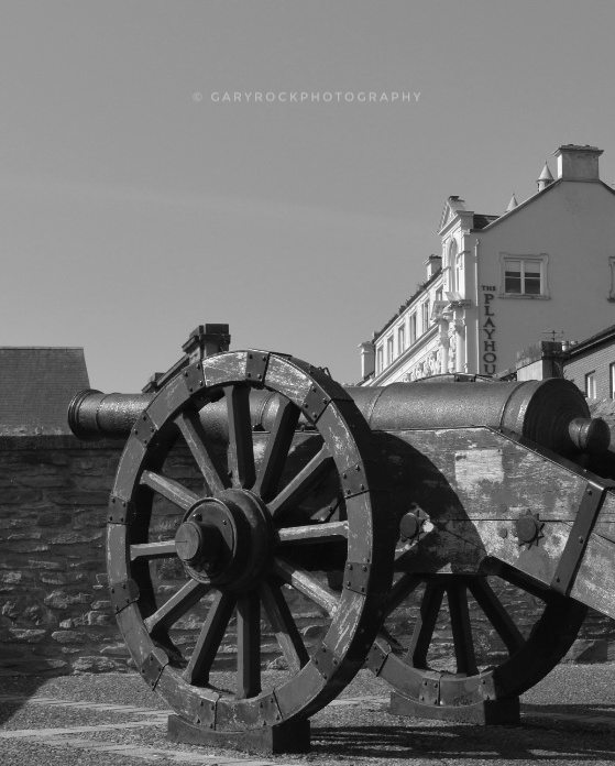Historic cannon at Dunree Fort
